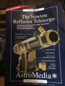 Image of a picture of a home made telescope.